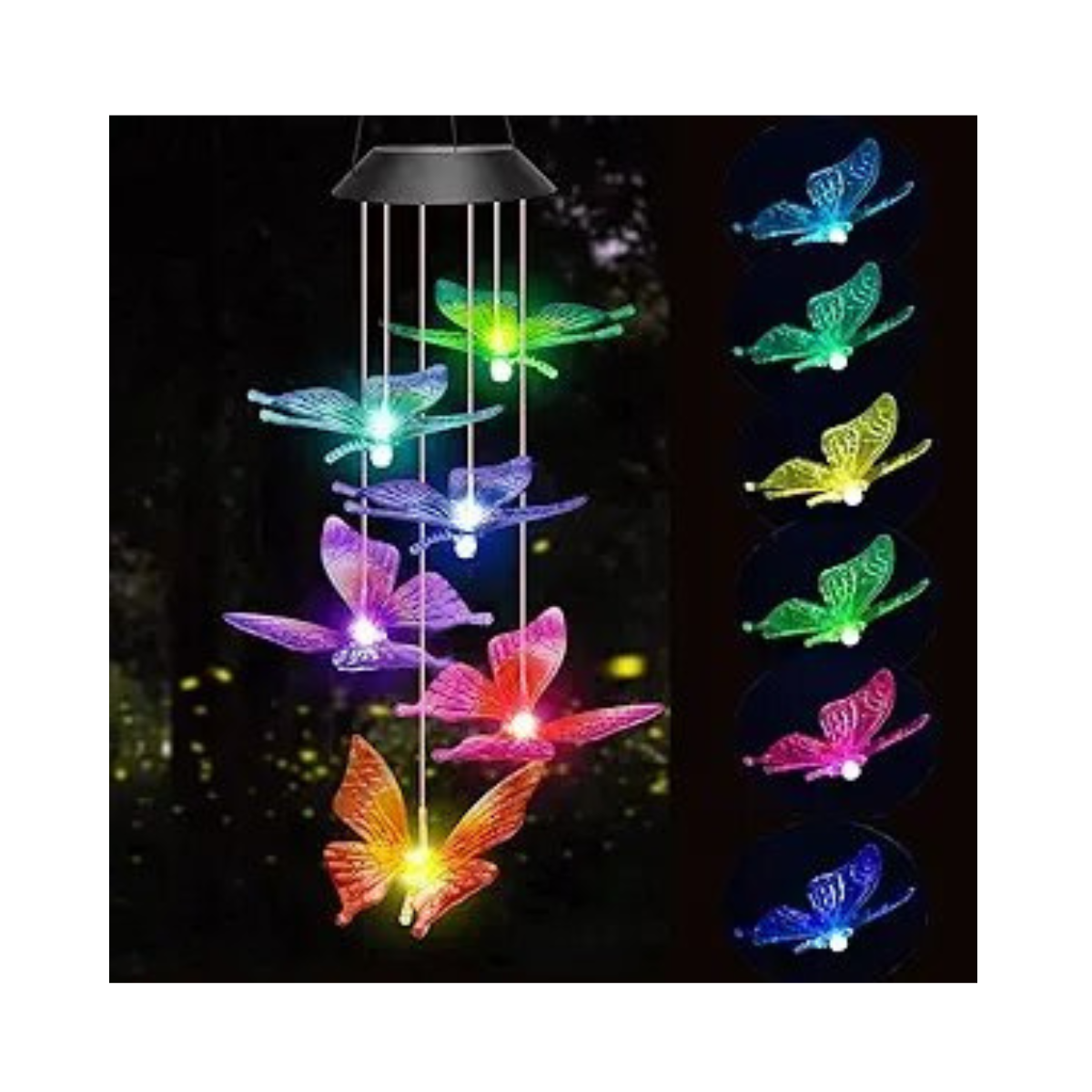 Campanillas de Viento de mariposa