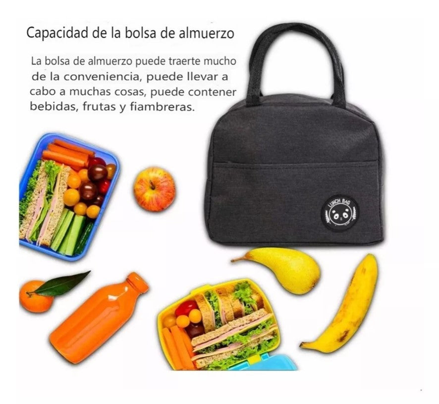 Lonchera Bolso Termico Alimentos Almuerzo