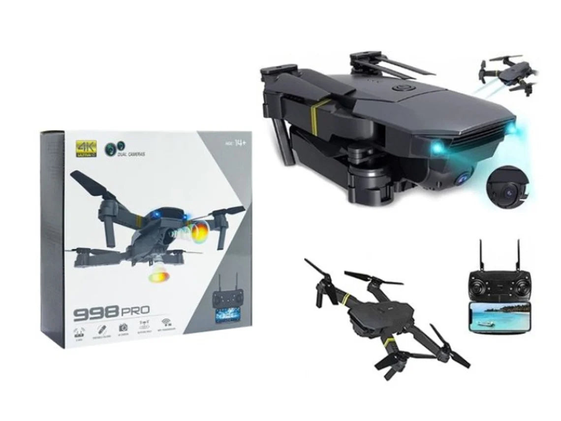 DRONE 4K DOBLE CAMARA 998 PRO