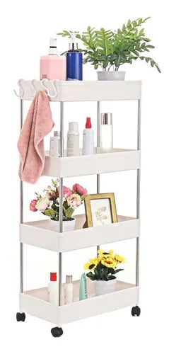 Estante organizador 4 niveles con rueda