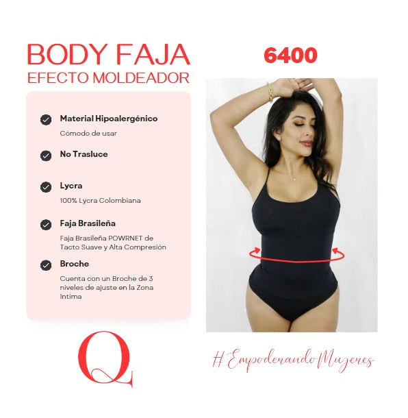 BODY FAJA REDUCTOR -BODYSUIT PREMIUM COLOMBIANA