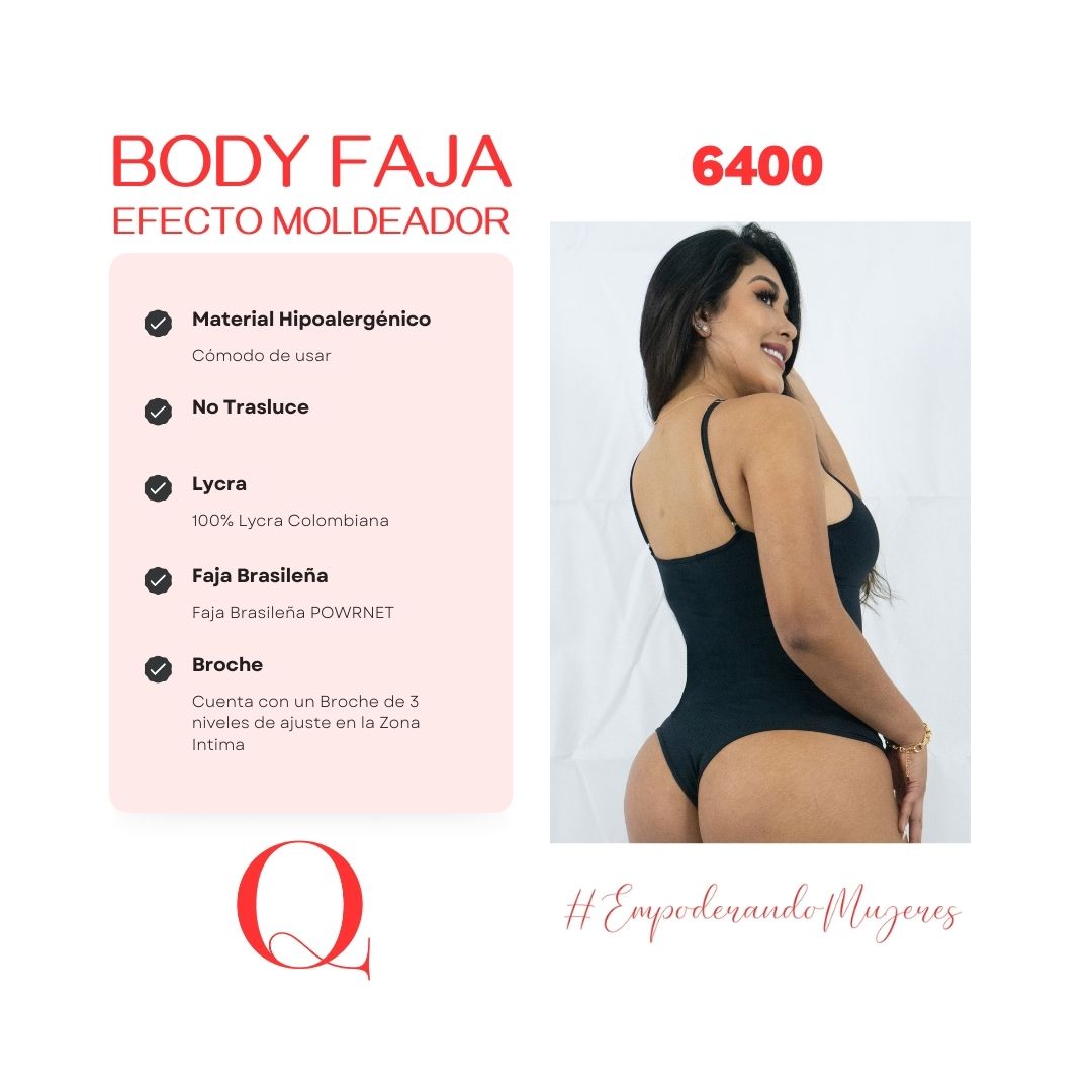 BODY FAJA REDUCTOR -BODYSUIT PREMIUM COLOMBIANA