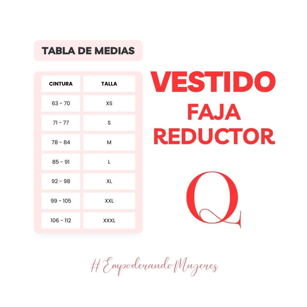 VESTIDO FAJA REDUCTOR - DRESSSUIT