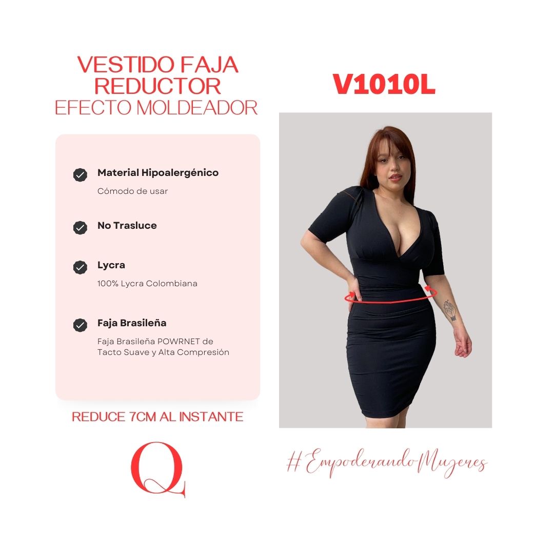VESTIDO FAJA REDUCTOR - DRESSSUIT