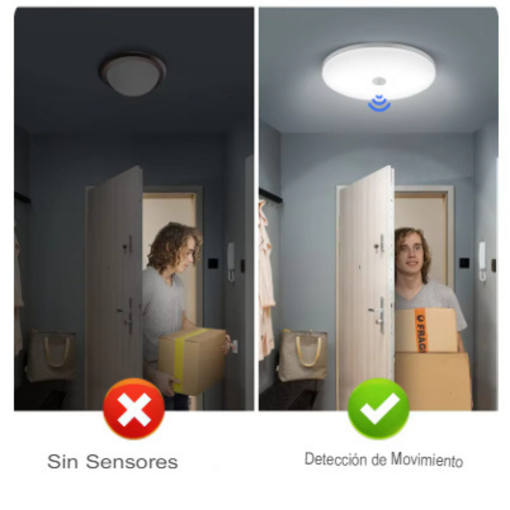 Foco + Sensor de Movimiento 16 cm 15 W