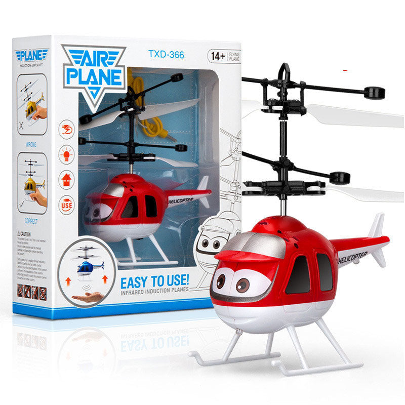 Helicoptero Con Sensor Mano Carita Feliz
