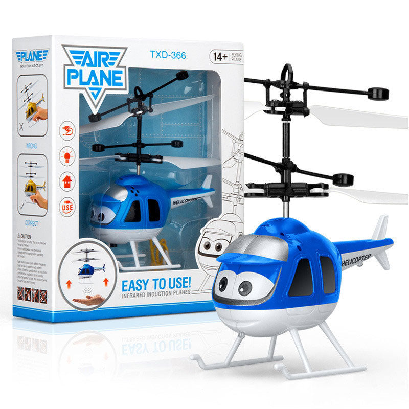 Helicoptero Con Sensor Mano Carita Feliz