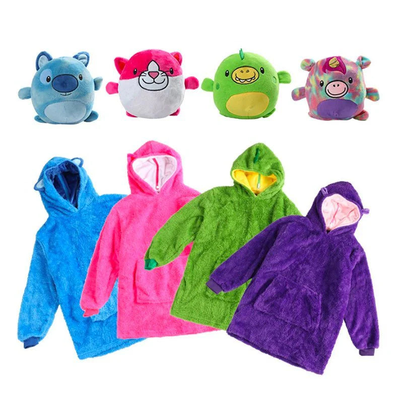 POLERÓN DE ANIMALES PARA NIÑOS HODDIE